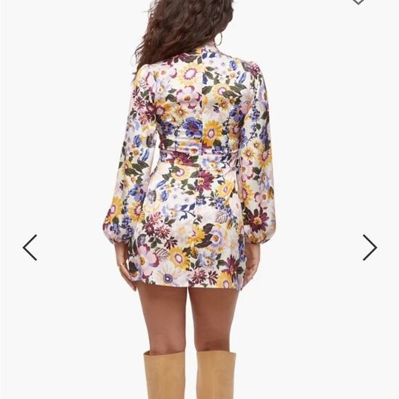 JustFab Birch Floral Shift Dress - Picture 2 of 10